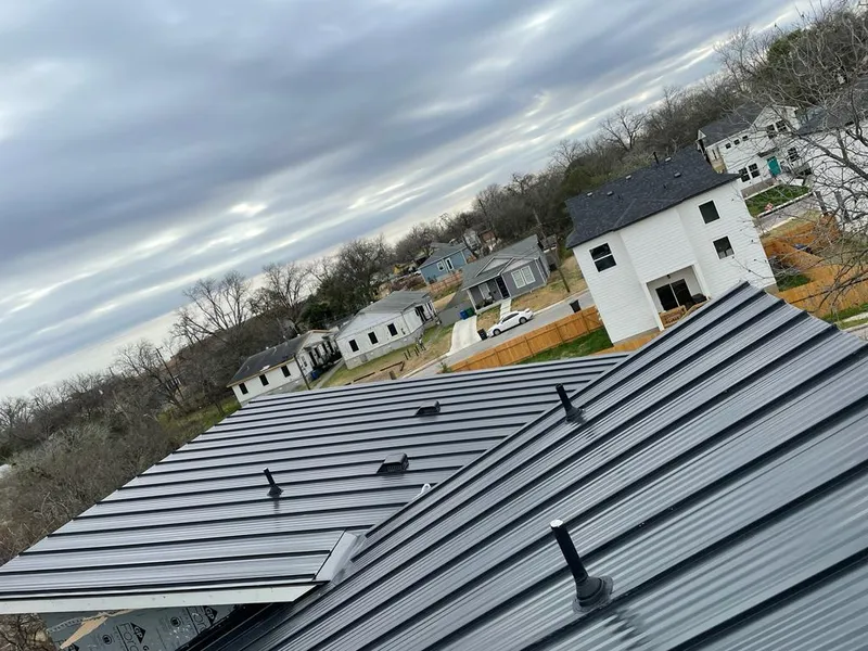 Standing seam metal roof panels with vents for Skylight Repair in Milton-Freewater